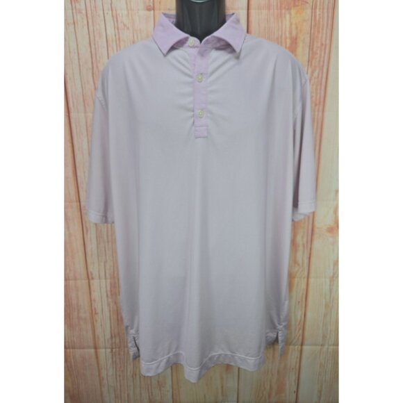 FootJoy FJ Mens Purple Polo Golf Shirt Mens XL "Touchstone Golf" - Picture 1 of 8